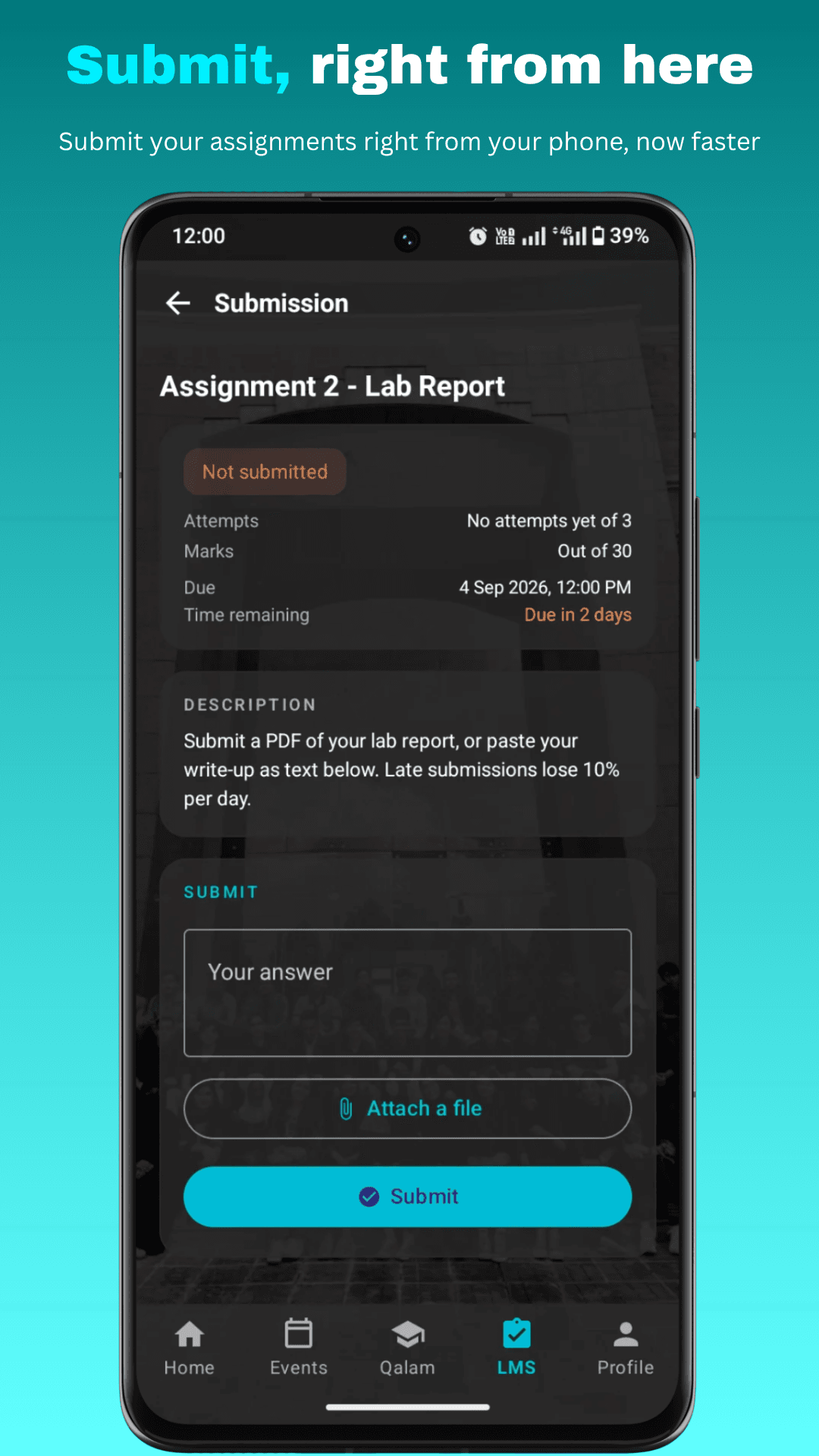 NUST One screenshot 6